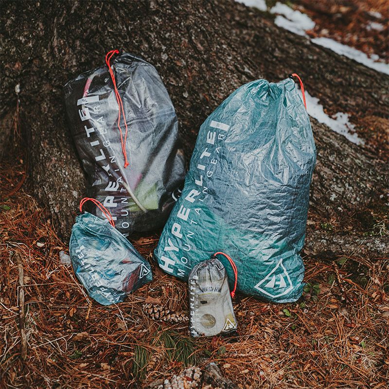 HYPERLITE MOUNTAIN GEAR | DRAWSTRING STUFF SACKS ハイパーライト