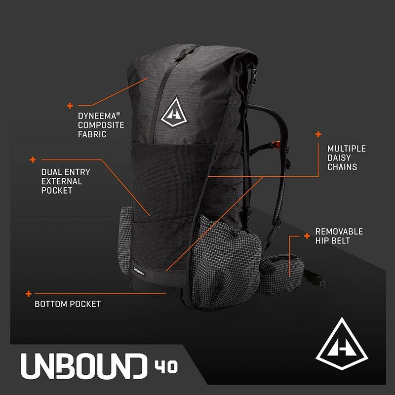 残り1点】HYPERLITE MOUNTAIN GEAR | UNBOUND 40 ハイパーライト