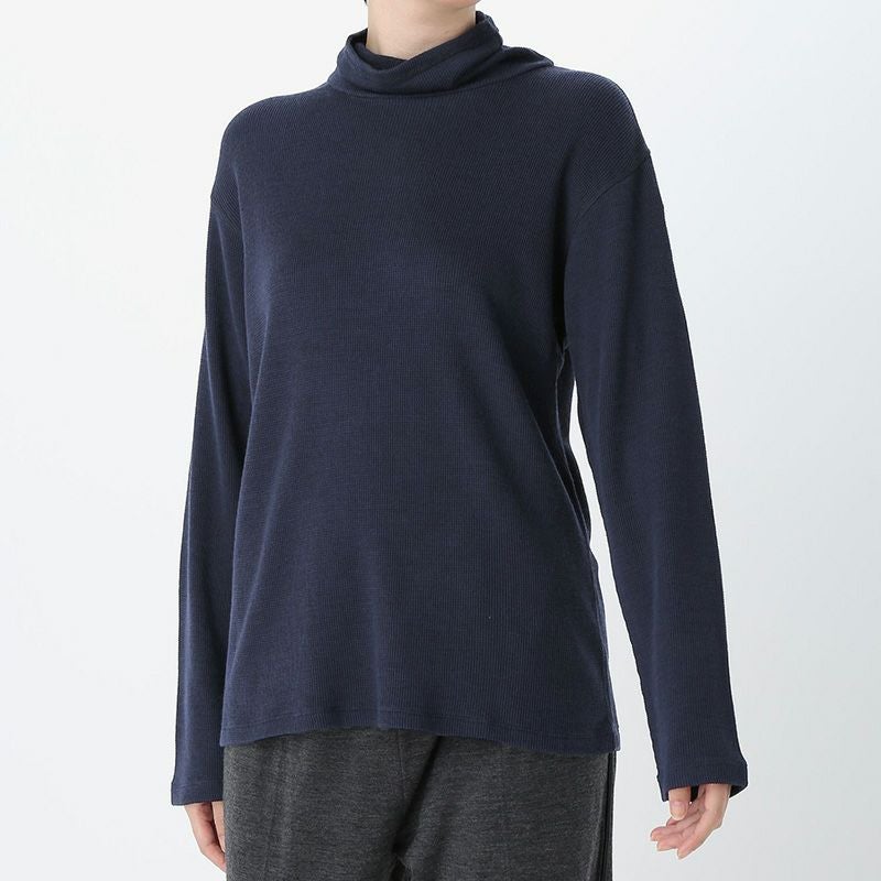 ICEBREAKER アイスブレイカー U Merino Waffle LS Turtleneck メリノ