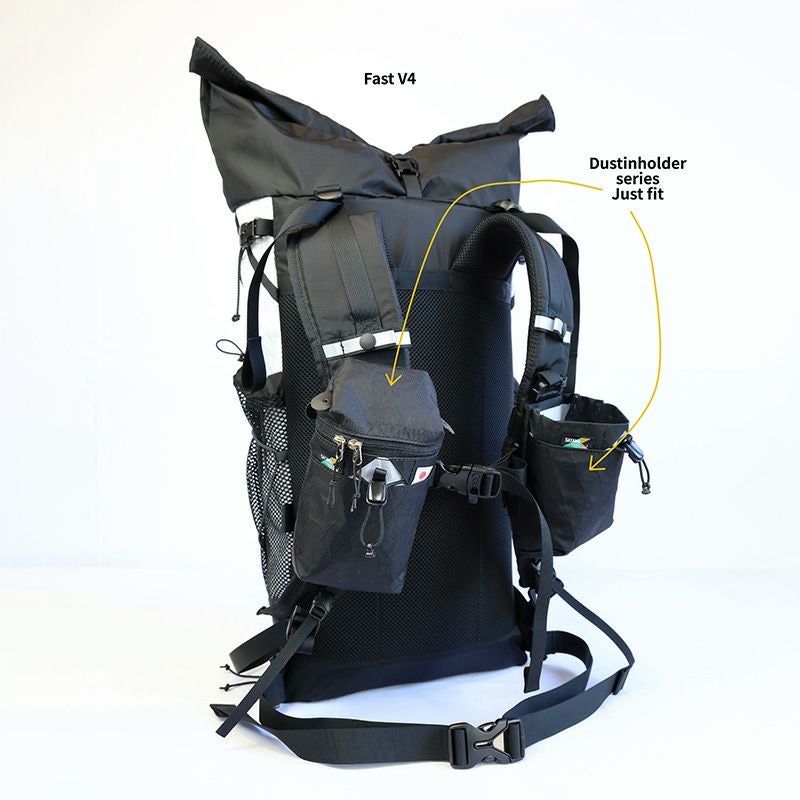 SAYAMA works サヤマワークス　 バックパック 登山　ダスティンホルダー　セット　X-PAC VX21 ブラック SAYAMA works(サヤマワークス) ダスティンホルダー2G X-PAC VX21