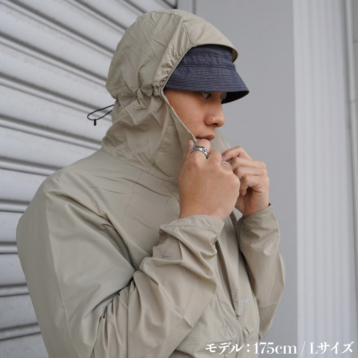 CAYL | LIGHT CONSEAL ZIP JACKET ケイル ライト コンツール ジップ